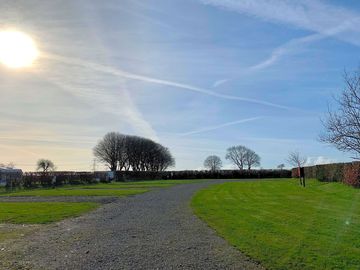Caravan and motorhome hard standing pitches