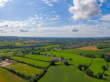 Aerial view of the site