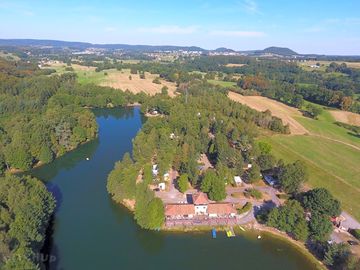 Aerial view of the site