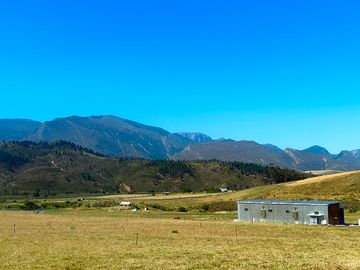 Valley location with mountain views