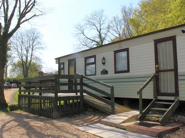 Decking area for The Beeches