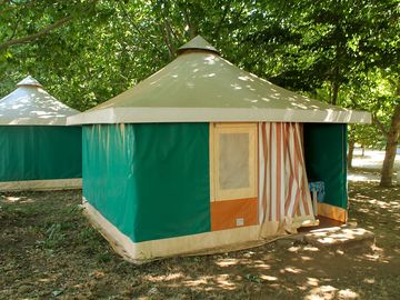 Bengali pre-erected tents