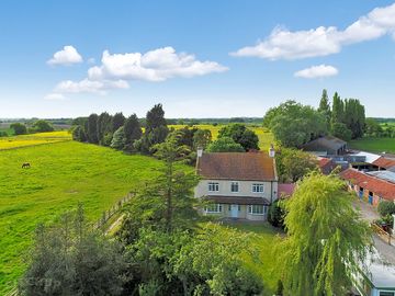 Aerial view of the site