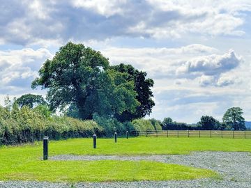 Fully serviced grass pitches