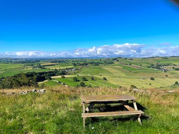 Over the West Edge near to the campervan pitches