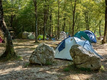 Quiet, spacious pitches