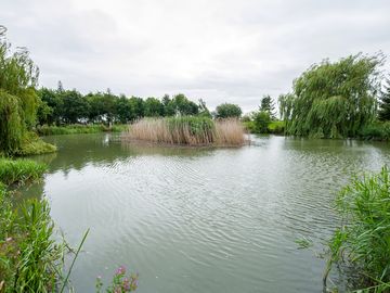Doughnut lake, adjacent to pods
