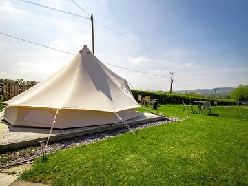 Yr wyddfa bell tent