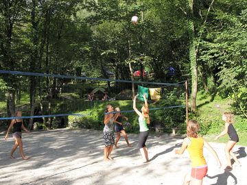 Volleyball court