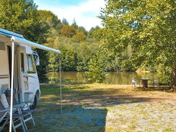 Pitches by the water