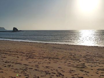 South milton sands and thurlestone rock