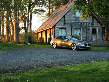 Exterior of lodge