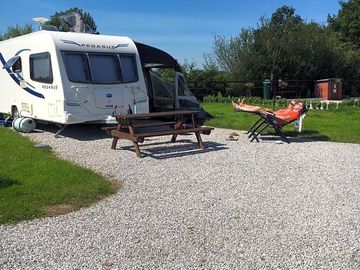 Hardstanding pitch