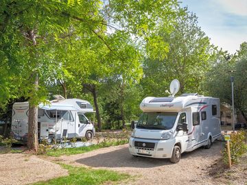Spacious campervan pitches