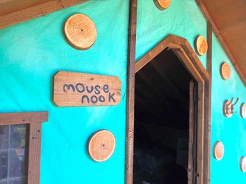 The Mouse Nook Wooden Tent