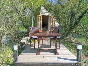 Decking on the lake