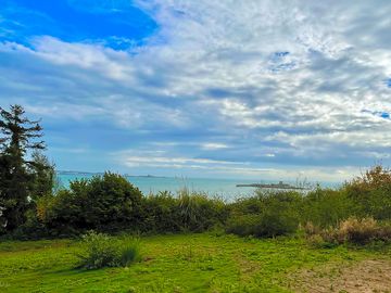 View from the site over st aubins bay