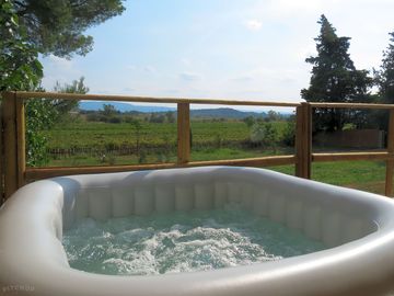 vue depuis les lodges