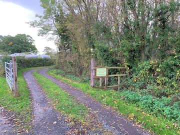 Entrance to the site