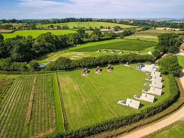 Quantock wigwam paddock