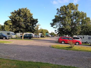 Electric hardstanding pitches