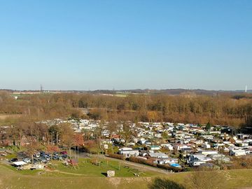 Aerial view of the site