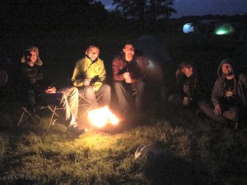 Around the firepit