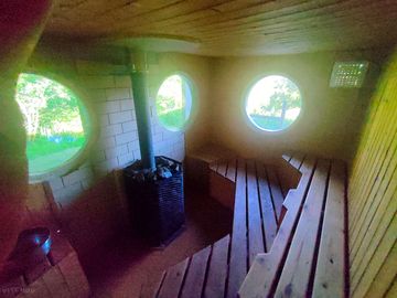 Communal sauna