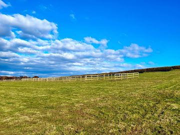 Looking up the site to standard pitches