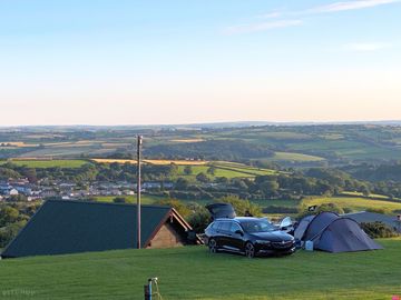 Callington in the distance!