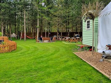 Bar garden area