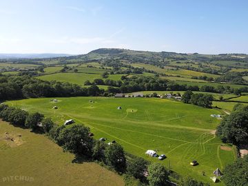 Camp from above