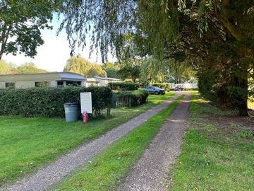 Entrance driveway