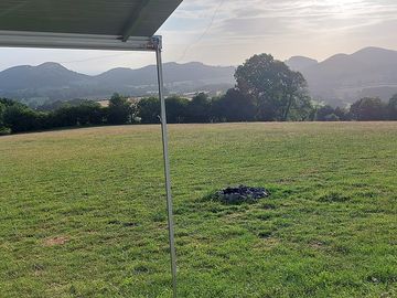 Morning view from the van