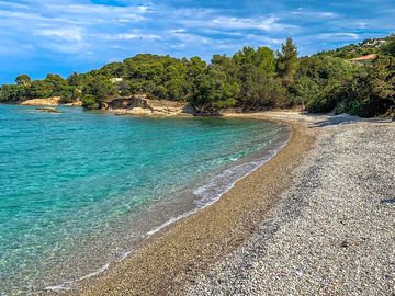 Nearby beach