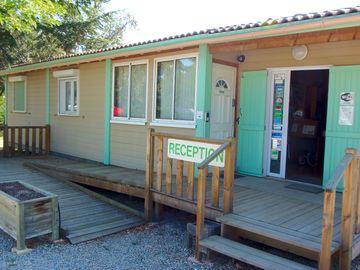Reception building