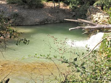 Waterfall on the lauzon river