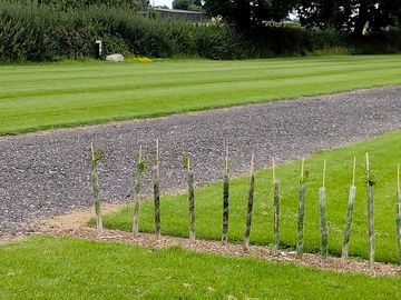 Large grass pitch