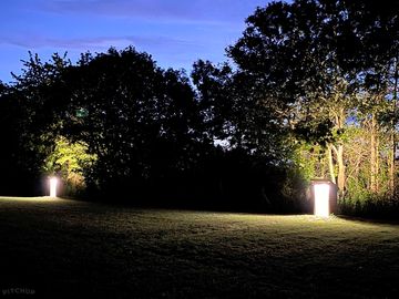 Lights at night