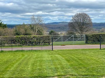 Freshly mown grass ready for the weekend