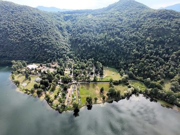 Aerial view of site