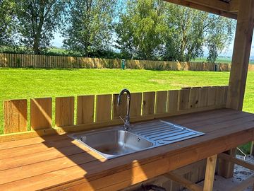 Washing-up area