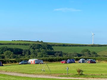 View of the campsite