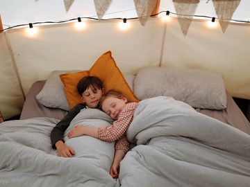 Cosy in bed