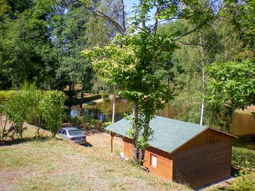 Lodge by the lake