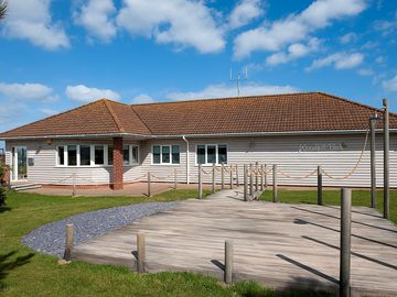 Reception and decking