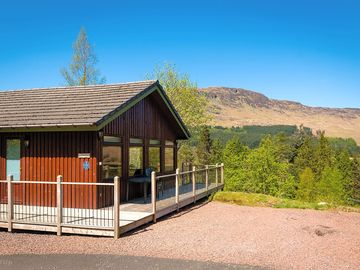 Buzzard chalet on the Portnellan Estate