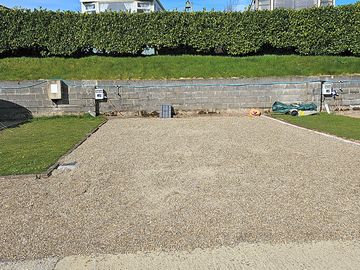 Fully serviced touring pitches