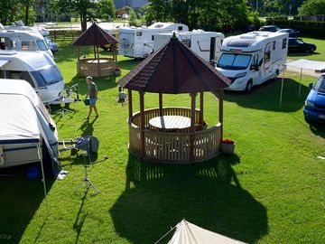 Around the pitches