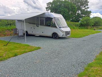 Electric hardstanding touring pitch
